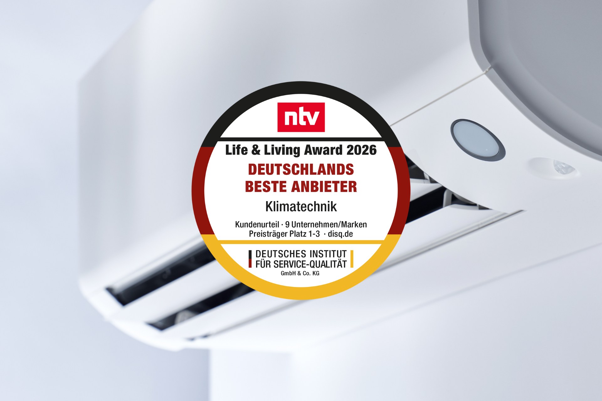 Ausgezeichnet als bester Klimatechnik-Onlineshop: Klimaworld erhält den Life & Living Award 2026