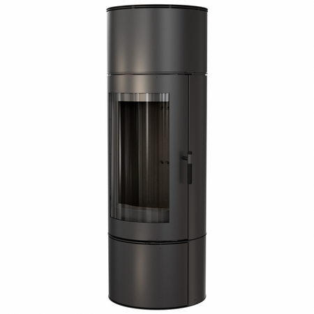 Kratki Kaminofen Antares Black | kreisrund | 10 kW | ANTARES/BLACK 