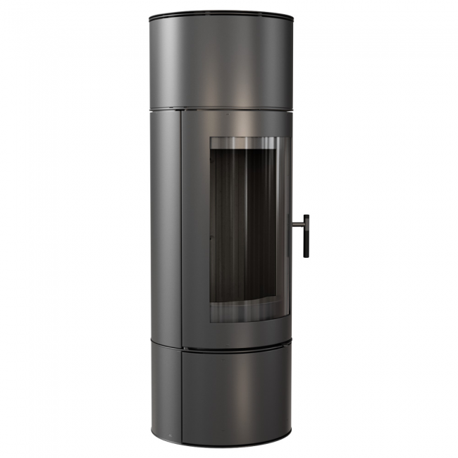Kratki Kaminofen Antares Black | kreisrund | 10 kW | ANTARES/BLACK