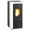 Extraflame belüfteter Pelletofen | MOIRA EVO | 7,0 kW | Weiß