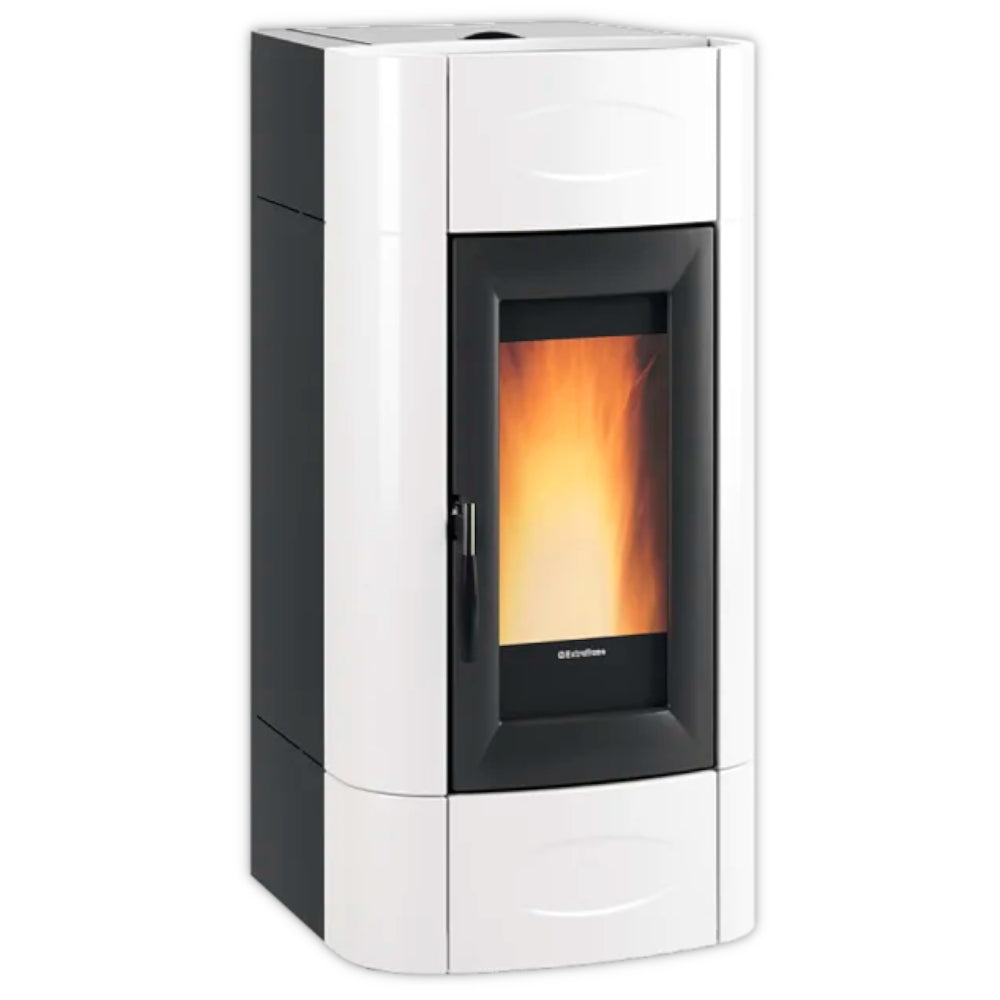 Extraflame belüfteter Pelletofen ISIDORA IDRO H23 5.0 Weiss | Klimaworld.com