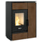 Extraflame Hybridofen | MARGARET GRES | 10 kW | Braun