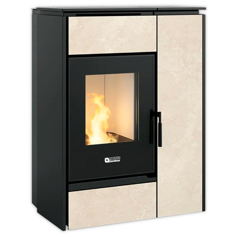 Extraflame Hybridofen | MARGARET GRES | 10 kW | Creme