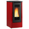Extraflame kanalisierter Pelletofen | Dahiana Plus VFS rot | 10 kW