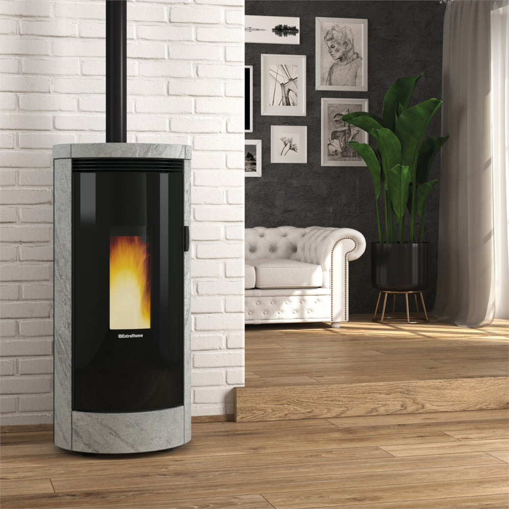 Extraflame Pelletofen DEBBY PETRA EVO, Naturstein | klimaworld.com