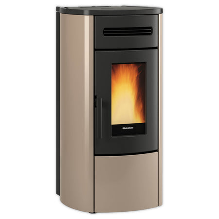Extraflame wasserf. Pelletofen Guenda Idro 5.0 Evolution Line, Tortora | klimaworld.com