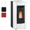 Extraflame belüfteter Pelletofen | KLAUDIA PLUS 5.0 | 8,0 kW | Farbwahl