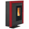 Extraflame Pelletofen | SOUVENIR PLUS STEEL 5.0 | 10 kW | bordeaux