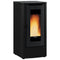 Extraflame belüfteter Pelletofen | TEOREMA | 10 kW | schwarz