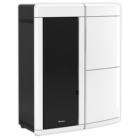 Extraflame Pelletofen EVELYNE IDRO 2.0, weiss | klimaworld.com