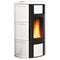 Extraflame wasserführender Pelletofen | ISIDE IDRO 5.0.16 | 19 kW | weiss