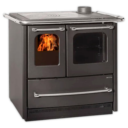 La Nordica Holzherd SOVRANA EASY EVO 2.0 Anthrazit | Klimaworld.com