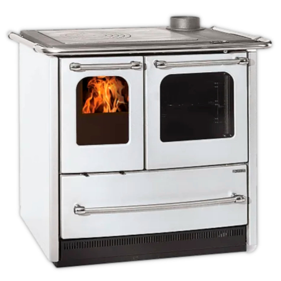 La Nordica Holzherd SOVRANA EASY EVO 2.0 weiss | Klimaworld.com