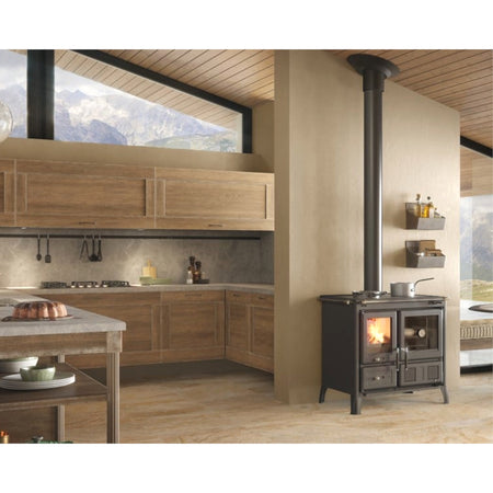 La Nordica Holzherd GARDENIA 5.0 STEEL Ambiente | Klimaworld.com