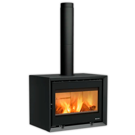 La Nordica Kaminofen Holzofen DANTE 5.0 Mattschwarz | Klimaworld.com