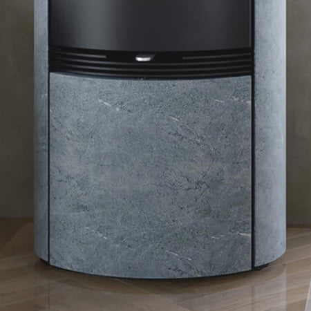 TERMATECH | Holzfach-Blende für Kaminofen TT21RHS | Speckstein