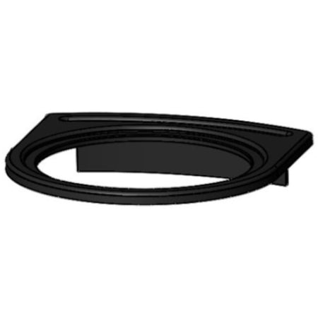 TermaTech | Guss-Toprost für Kaminofen TT30 | Schwarz