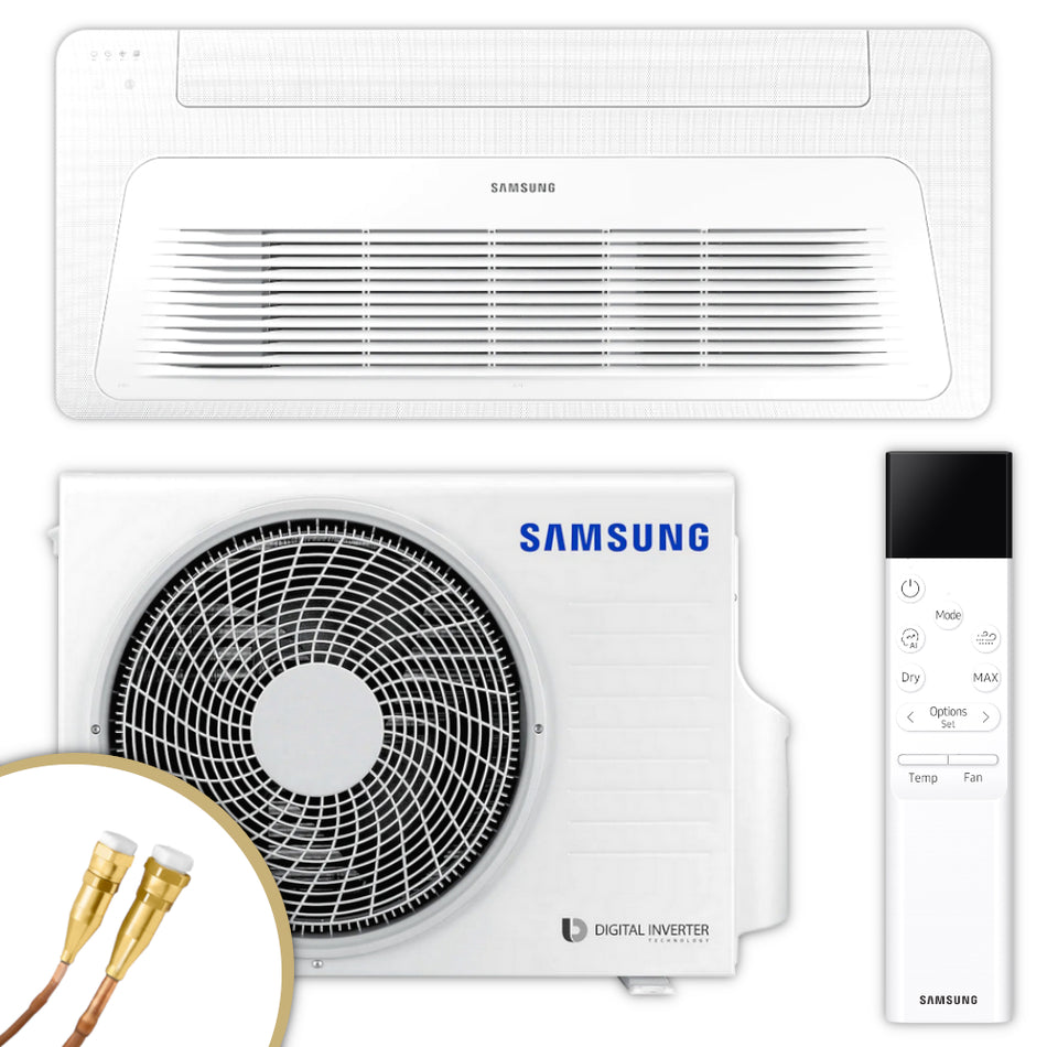 SAMSUNG | 1-Weg-Deckenkassetten-Set WindFree | 3,5 kW | Quick-Connect
