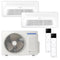 SAMSUNG | Deckenkassetten-Set WindFree | 2,6 kW + 2,6 kW