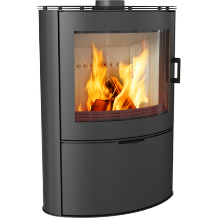 Kratki Kaminofen Koza AB S/2 | gebogene Scheibe | 10 kW | KOZA/AB/S/2 - Ambientebild