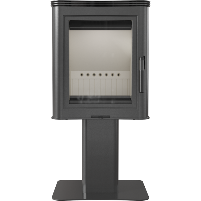 Kratki Kaminöfen Koza K5 S/N | mit Standfuß | 7 kW | KOZA/K5/S/N