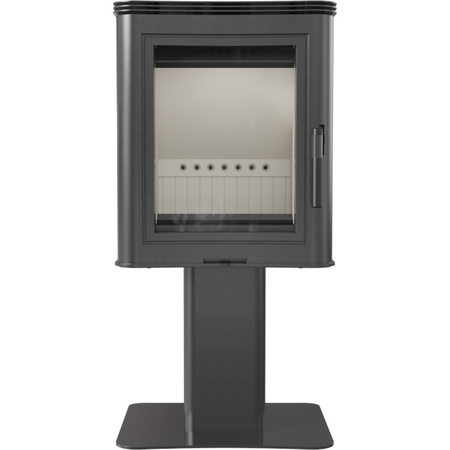 Kratki Kaminöfen Koza K5 S/N | mit Standfuß | 7 kW | KOZA/K5/S/N