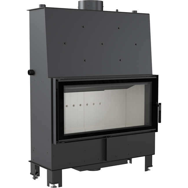 Kratki wasserführender Kamineinsatz Lucy PW 20 | 20 kW | LUCY/PW/20/W
