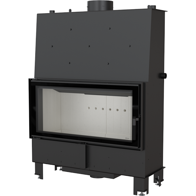Kratki wasserführender Kamineinsatz Lucy PW 20 | 20 kW | LUCY/PW/20/W
klimaworld.com