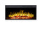Aflamo LED Kamineinsatz | LED 100 Classic | mit Heizfunktion