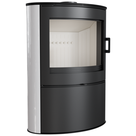 Kratki Kaminofen Koza AB S/2/KAFEL/BIALA | Keramik weiß | 10 kW ➔ klimaworlv.com