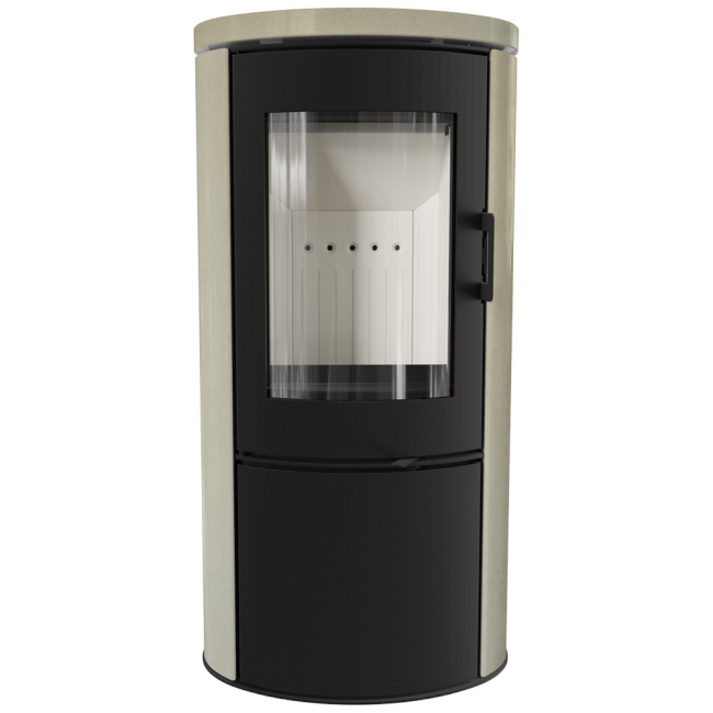 Kratki Kaminofen Koza AB /S/DR/CREMA Front | klimaworld.com