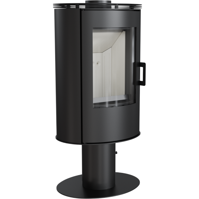 Kratki Kaminofen Koza AB S/N/DR | mit Standfuß | 8 kW | KOZA/AB/S/N/DR ➔ klimaworlv.com