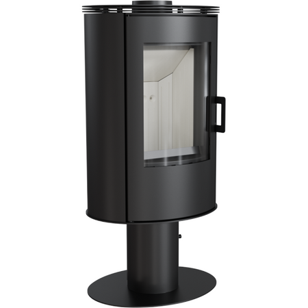Kratki Kaminofen Koza AB S/N/O/DR | mit 360° Drehfuß | 8 kW ➔ klimaworlv.com