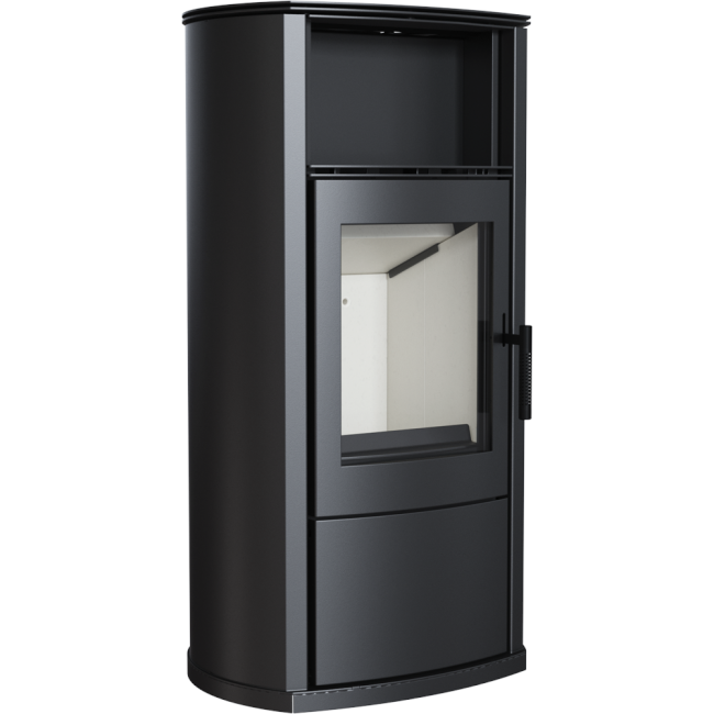Kratki Kaminofen Koza Epsilon | mit Warmhaltefach | 8 kW | KOZA/EPSILON ➔ klimaworlv.com