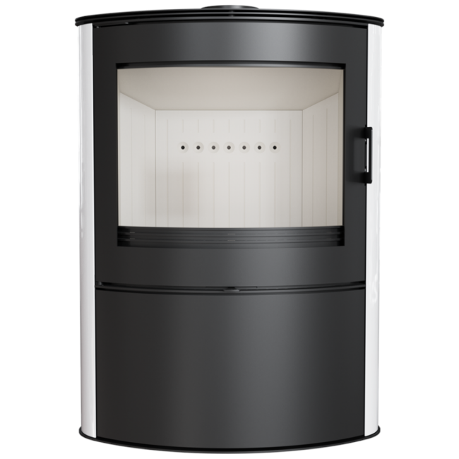 Kratki Kaminofen Koza AB S/2/KAFEL/BIALA | Keramik weiß | 10 kW
klimaworlv.com