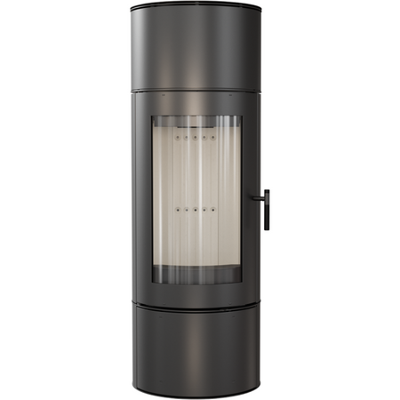 Kratki Kaminofen Antares | gebogene Panoramascheibe | 10 kW | ANTARES ➔ klimaworlv.com