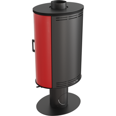 Kratki Kaminofen Koza AB S/N/O/DR/GL/KAF/RED | Keramik rot | 8 kW 