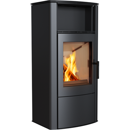 Kratki Kaminofen Koza Proton | mit Warmhaltefach | 8 kW | KOZA/PROTON