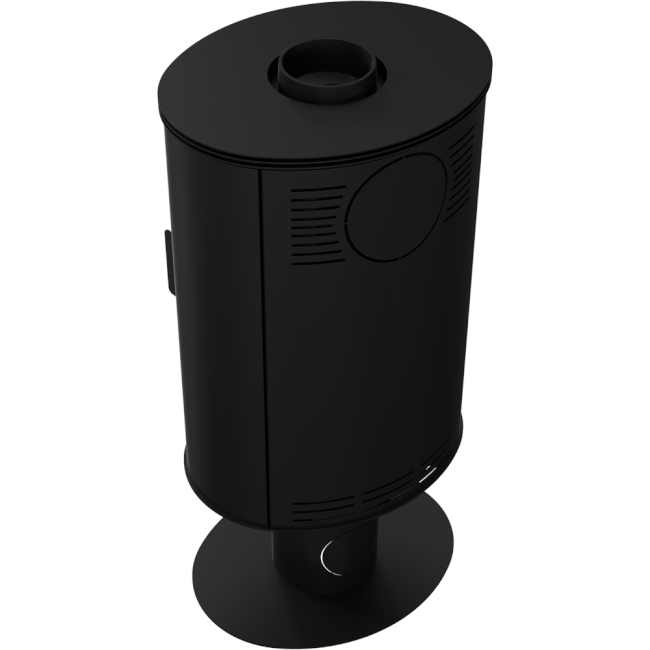 Kratki Kaminofen Koza AB S/N/DR | mit Standfuß | 8 kW | KOZA/AB/S/N/DR
klimaworld.com