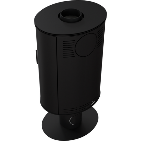 Kratki Kaminofen Koza AB S/N/DR | mit Standfuß | 8 kW | KOZA/AB/S/N/DR
klimaworld.com