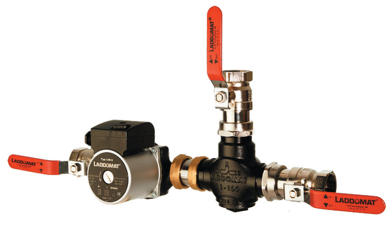 Rücklaufanhebung Laddomat 11-100 komplett mit Thermoelement 72°C