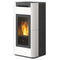 Edilkamin wasserf. Pelletofen | Tera H25 EVO | 24,2 kW | cremeweiß