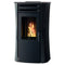 Edilkamin Pelletofen | Dania AT | 6 kW | Glas Schwarz