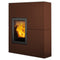 Edilkamin Pelletofen Verkleidung | BLADE 12++ EVO | Stahl bronze