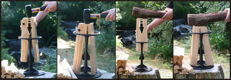 Kindling Cracker Standard Handholzspalter Arbeit mit Hammer oder Holz