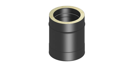 Längenelement 250 mm für doppelwandige Zuluftsysteme schwarz
