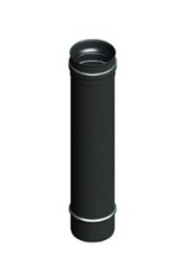 Pelletrohr Verbindungsleitung Längenelement 500mm DN 80mm