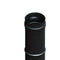 Pelletrohr Längenelement 250mm DN 100mm schwarz