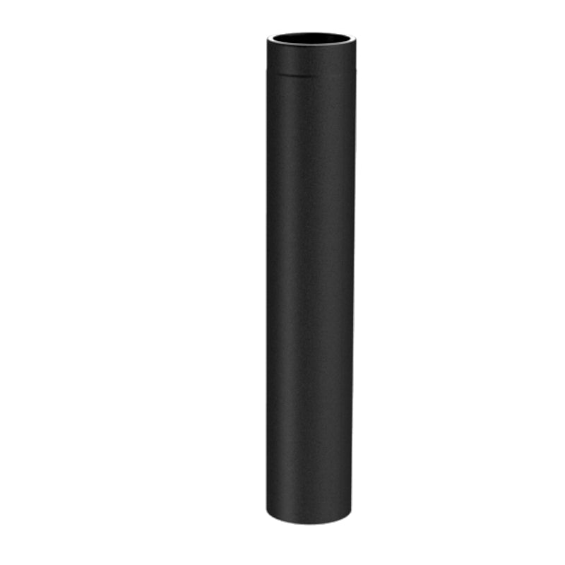 Jeremias Ofenrohr Längenelement 1000mm | Schwarz