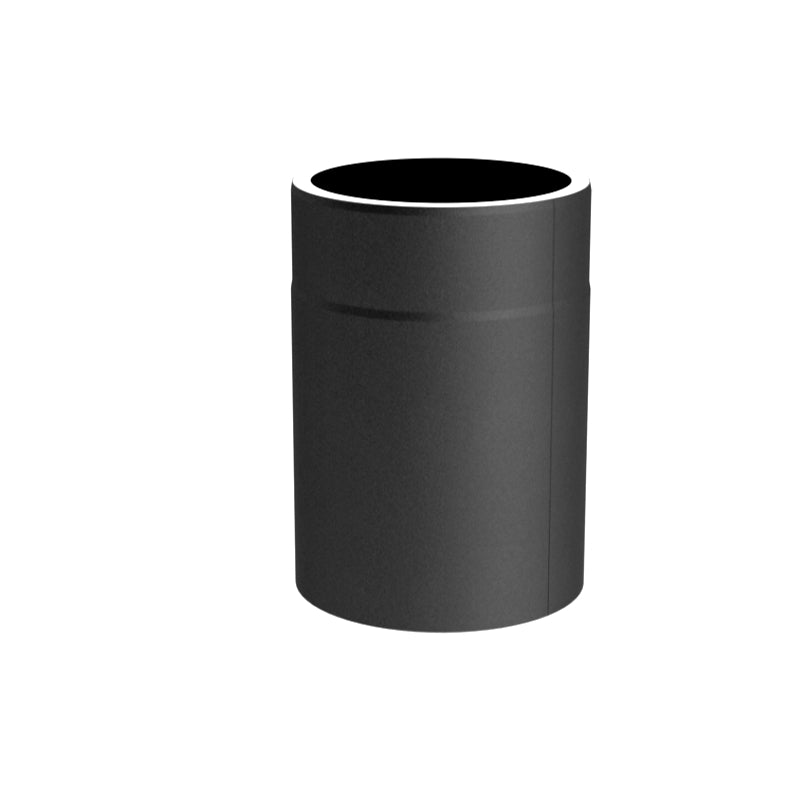 Jeremias Ofenrohr Längenelement 250 mm | Schwarz | Ø 150 mm